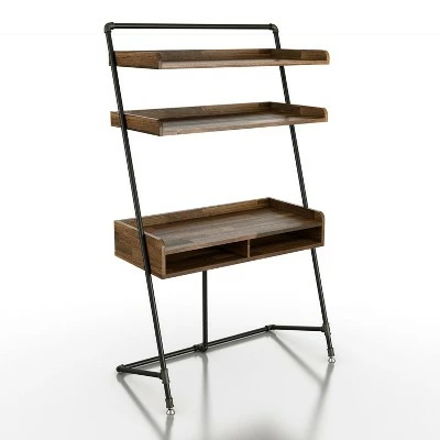 Humbolt Ladder Desk - HOMES: Inside + Out Reclaimed Oak 4 Humbolt Ladder Desk - HOMES: Inside + Out Reclaimed Oak - Image 2