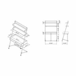 Humbolt Ladder Desk - HOMES: Inside + Out Reclaimed Oak 14 Humbolt Ladder Desk - HOMES: Inside + Out Reclaimed Oak -Outlet Desks Store unnamed file 7986