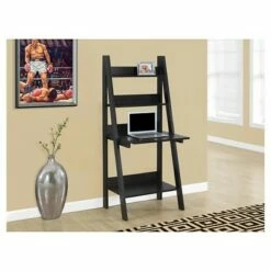 Ladder Style Computer Desk - EveryRoom Cappuccino