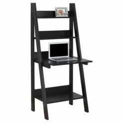 Ladder Style Computer Desk - EveryRoom Cappuccino -Outlet Desks Store unnamed file 8034