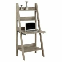 Ladder Style Computer Desk - EveryRoom Cappuccino -Outlet Desks Store unnamed file 8035