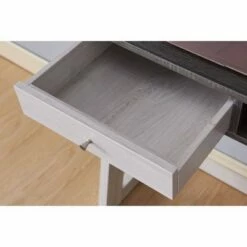 Holten 2 Open Shelves Leaning Desk White Oak/Distressed Gray - miBasics -Outlet Desks Store unnamed file 8046