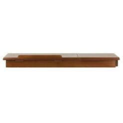 Alden Lap Desk, Flip Top with Drawer, Foldable Legs Teak Brown - Winsome -Outlet Desks Store unnamed file 8083