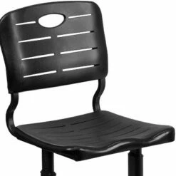 Flash Furniture Adjustable Height Black Student Chair with Black Pedestal Frame -Outlet Desks Store unnamed file 81