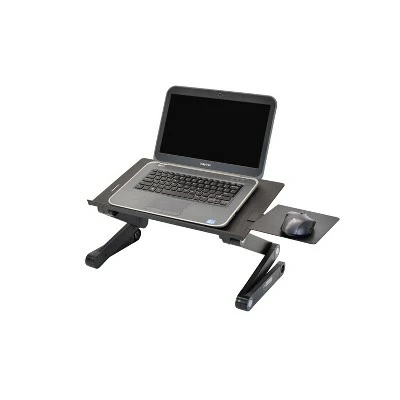 Workez Adjustable Laptop Stand & Lap Desk Black - Uncaged Ergonomics 7 Workez Adjustable Laptop Stand & Lap Desk Black - Uncaged Ergonomics - Image 5
