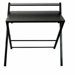Mind Reader Folding Office Table, 2 Tier, Wood -Outlet Desks Store unnamed file 8155