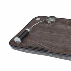LED Light Mouse Pad and Slot Mac Lap Desk Brown/Gray - Teamson Home 14 LED Light Mouse Pad and Slot Mac Lap Desk Brown/Gray - Teamson Home -Outlet Desks Store unnamed file 8165