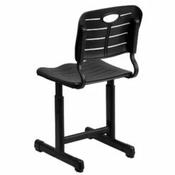 Flash Furniture Adjustable Height Black Student Chair with Black Pedestal Frame -Outlet Desks Store unnamed file 82