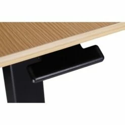 28" Height Adjustable Mobile School Standing Desk Natural - Rocelco -Outlet Desks Store unnamed file 8359