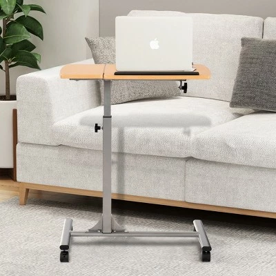 Costway Adjustable Laptop Notebook Desk Table Stand Holder Swivel Home Office Wheels New 7 Costway Adjustable Laptop Notebook Desk Table Stand Holder Swivel Home Office Wheels New - Image 5