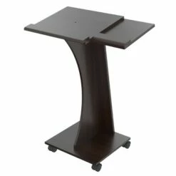Rolling Laptop Cart Espresso - Inval -Outlet Desks Store unnamed file 8441