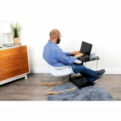 Mind Reader Adjustable Height Laptop Desk, Black -Outlet Desks Store unnamed file 8446