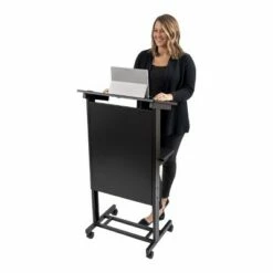 Stand Up Desk Store Mobile Adjustable Height Rolling Lectern Podium with Heavy Duty Steel Frame 10 Stand Up Desk Store Mobile Adjustable Height Rolling Lectern Podium with Heavy Duty Steel Frame -Outlet Desks Store unnamed file 8497
