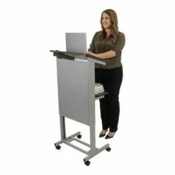 Stand Up Desk Store Mobile Adjustable Height Rolling Lectern Podium with Heavy Duty Steel Frame 11 Stand Up Desk Store Mobile Adjustable Height Rolling Lectern Podium with Heavy Duty Steel Frame -Outlet Desks Store unnamed file 8498