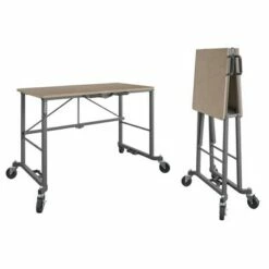 Room & Joy Portable Folding Work/Craft Desk Gray - Room & Joy -Outlet Desks Store unnamed file 8508