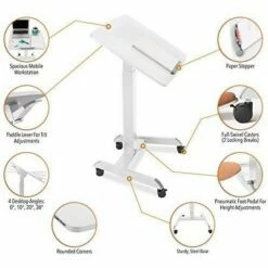 Cruizer 360 Tilting Mobile Podium with Pneumatic Height Adjustments – White – Stand Steady 16 Cruizer 360 Tilting Mobile Podium with Pneumatic Height Adjustments – White – Stand Steady -Outlet Desks Store unnamed file 8530