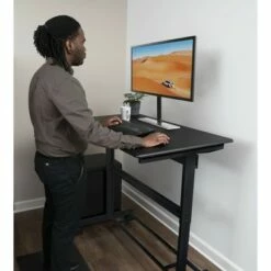 Stand Up Desk Store Rolling Adjustable Height Standing Desk Computer Workstation -Outlet Desks Store unnamed file 8546