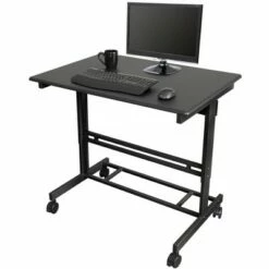 Stand Up Desk Store Rolling Adjustable Height Standing Desk Computer Workstation -Outlet Desks Store unnamed file 8547