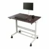 Stand Up Desk Store Rolling Adjustable Height Mobile Standing Desk with Monitor Mount -Outlet Desks Store unnamed file 8549