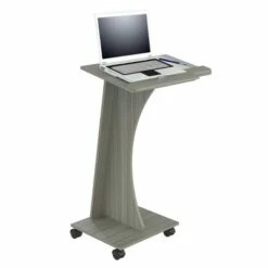 Rolling Laptop Cart Gray - Inval -Outlet Desks Store unnamed file 8563