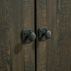 Steel River Library Hutch Carbon Oak- Sauder -Outlet Desks Store unnamed file 8602