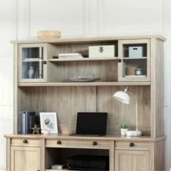 Hammond Office Hutch Chalk Oak - Sauder