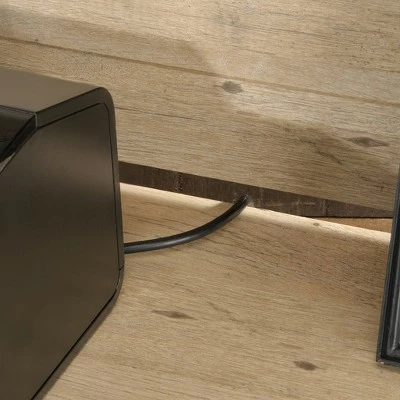 Aspen Post Office Hutch with Storage Prime Oak - Sauder 8 Aspen Post Office Hutch with Storage Prime Oak - Sauder - Image 6