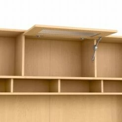 Cabot 60W Hutch - Bush Furniture Reclaimed Pine -Outlet Desks Store unnamed file 8665