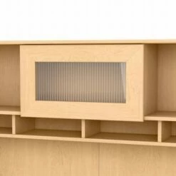 Cabot 60W Hutch - Bush Furniture Reclaimed Pine -Outlet Desks Store unnamed file 8666