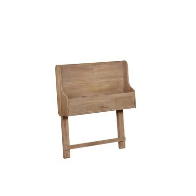 Coy Folding Desk - Linon Natural 3 Coy Folding Desk - Linon Natural