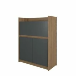 Chrono Secretary Desk - Nexera Bark Gray/white -Outlet Desks Store unnamed file 8759