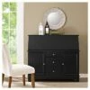 Sullivan Secretary Desk Black - Crosley 2 Sullivan Secretary Desk Black - Crosley -Outlet Desks Store unnamed file 8785