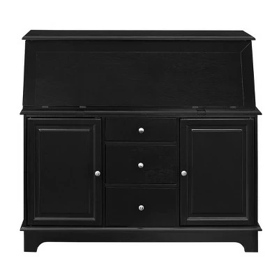 Sullivan Secretary Desk Black - Crosley 9 Sullivan Secretary Desk Black - Crosley - Image 7