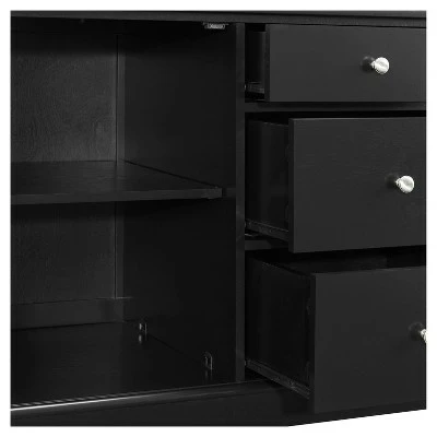 Sullivan Secretary Desk Black - Crosley 11 Sullivan Secretary Desk Black - Crosley - Image 9