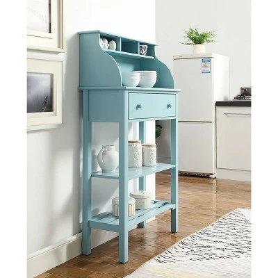 Designs2Go Office/ Kitchen Storage Desk - Breighton Home White 6 Designs2Go Office/ Kitchen Storage Desk - Breighton Home White - Image 4