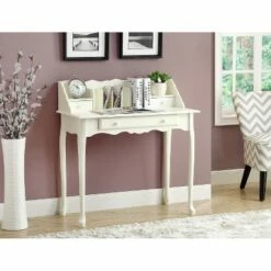 Traditional Desk - EveryRoom White