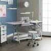 Pro-Stitch Sewing Table - Sew Ready White/concrete -Outlet Desks Store unnamed file 8908