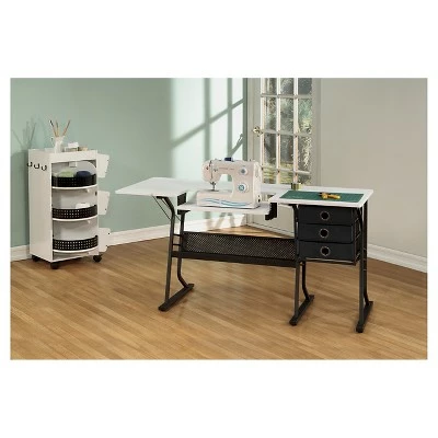 Sew Ready Eclipse Hobby/Sewing Center Black/White - Studio Designs 4 Sew Ready Eclipse Hobby/Sewing Center Black/White - Studio Designs - Image 2