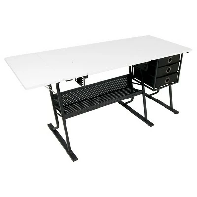 Sew Ready Eclipse Hobby/Sewing Center Black/White - Studio Designs 5 Sew Ready Eclipse Hobby/Sewing Center Black/White - Studio Designs - Image 3