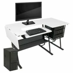 Sew Ready Eclipse Hobby/Sewing Center Black/White - Studio Designs 9 Sew Ready Eclipse Hobby/Sewing Center Black/White - Studio Designs -Outlet Desks Store unnamed file 8929