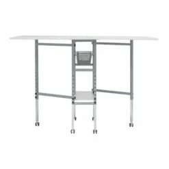 Cutting Table with Grid Silver/White - Sew Ready -Outlet Desks Store unnamed file 8941