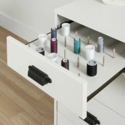 Artwork Sewing Craft Table with Storage - Pure White - South Shore 13 Artwork Sewing Craft Table with Storage - Pure White - South Shore -Outlet Desks Store unnamed file 8950