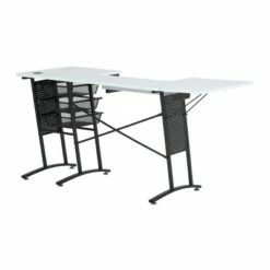 Sew Master Sewing Table Charcoal/White - Sew Ready -Outlet Desks Store unnamed file 8969