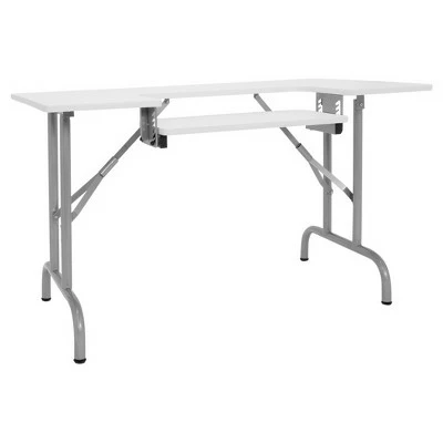 Folding Multipurpose Sewing Table White - Studio Designs 3 Folding Multipurpose Sewing Table White - Studio Designs
