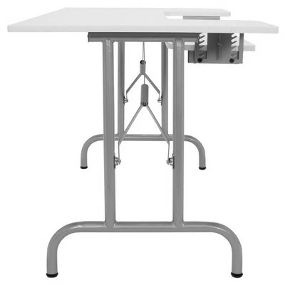 Folding Multipurpose Sewing Table White - Studio Designs 4 Folding Multipurpose Sewing Table White - Studio Designs - Image 2