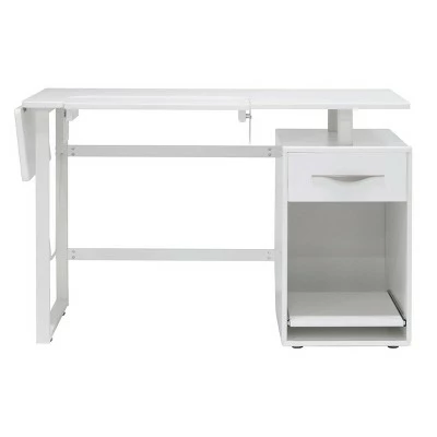 Pro-Line Sewing Table with Side Panel White - Sew Ready 4 Pro-Line Sewing Table with Side Panel White - Sew Ready - Image 2