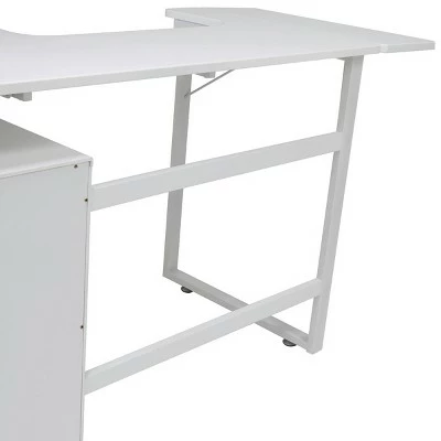 Pro-Line Sewing Table with Side Panel White - Sew Ready 13 Pro-Line Sewing Table with Side Panel White - Sew Ready - Image 11