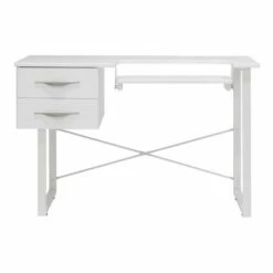 Pro-Line Sewing Table with Two Drawers White - Sew Ready -Outlet Desks Store unnamed file 9028
