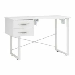 Pro-Line Sewing Table with Two Drawers White - Sew Ready -Outlet Desks Store unnamed file 9030