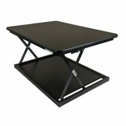 Changedesk Mini Standing Desk Riser - Uncaged Ergonomics Black